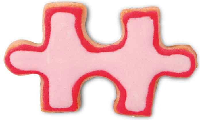 Actual product image Städter Cookie Cutter Puzzle Piece