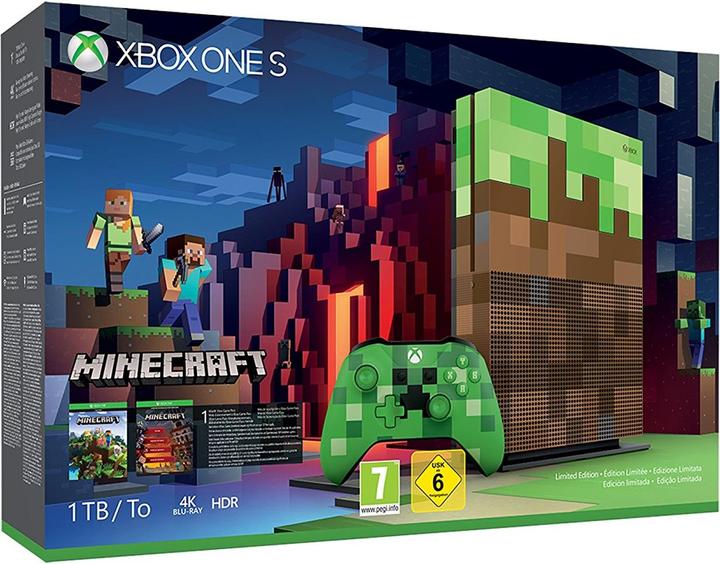 Microsoft Xbox One S 1TB - Minecraft Special Edition