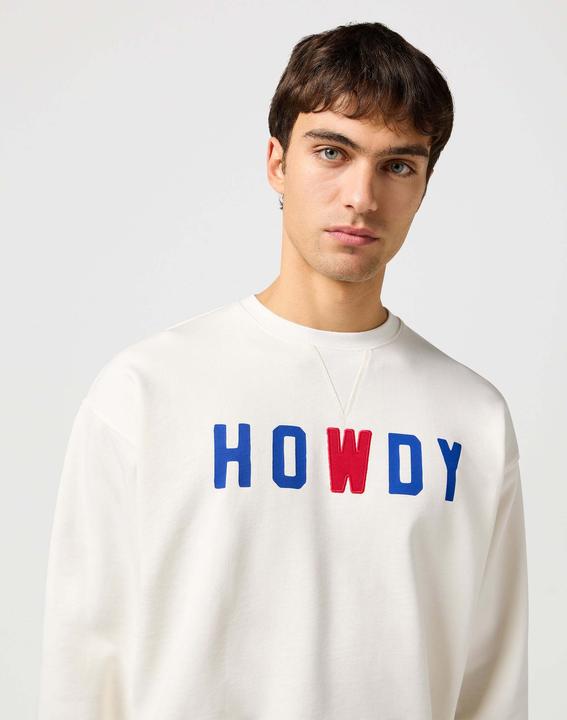 Actual product image Wrangler Sweatshirt Graphic Crew (M)
