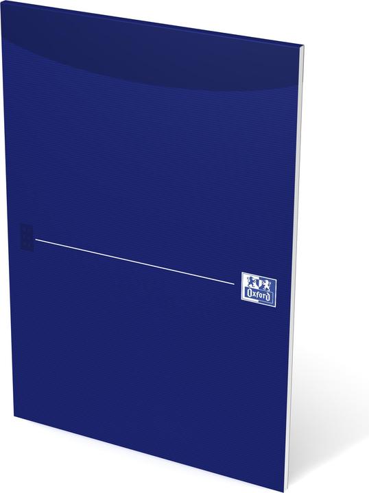 Oxford Briefblock "Original Blue", bla., 50 Blatt, 90 g/m² (A4, Blanko, Weicher Einband)
