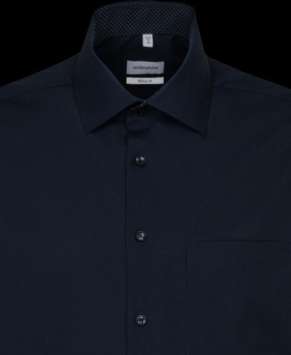 Actual product image Seidensticker Shirt Regular Business Kent Patch12 dark blue (3XL)