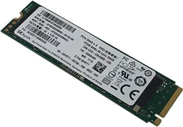 Image du produit Lenovo SSD 256 Go M.2 PCIe NVMe (256 Go, M.2 2242)
