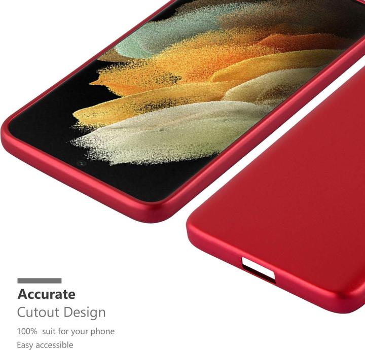 Image du produit Cadorabo TPU Matt Metallic Cover (Samsung Galaxy S22 Ultra)