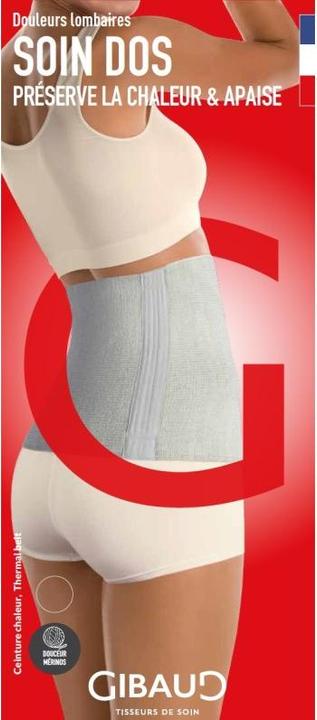 Immagine prodotto Gibaud CHALEUR Nierenwärmer L 25cm anthrazit (L)