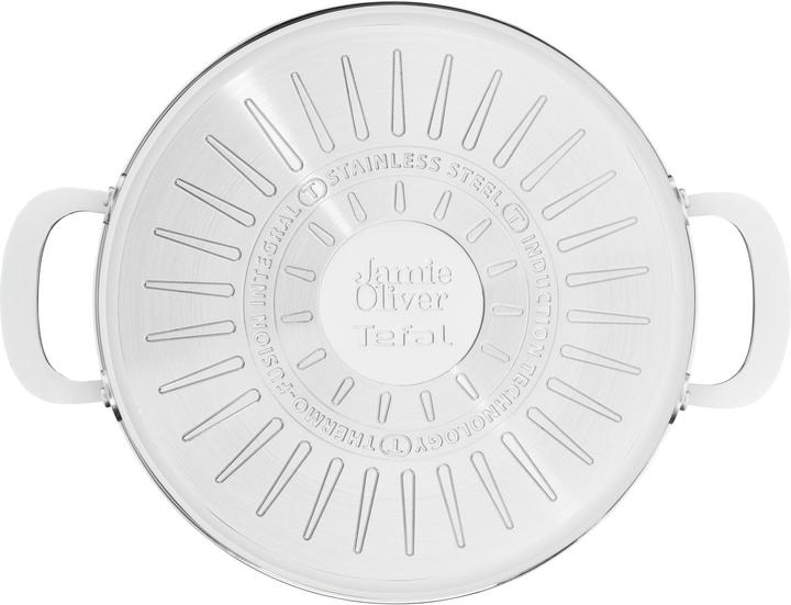 Productafbeelding Tefal Jamie Oliver Kitchen Essentials Pfanne E3147144 (25 cm, Kookpotten en pannenset, Roestvrij staal)