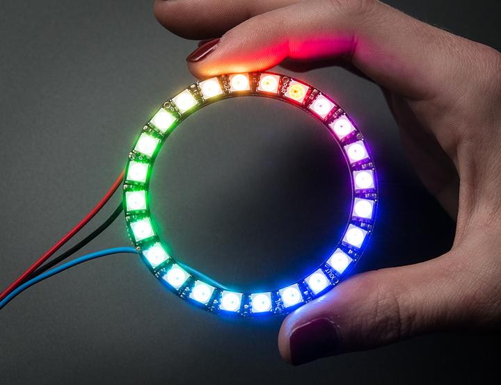 Image du produit Adafruit NeoPixel Ring 24 x WS2812 5050 RGB LED