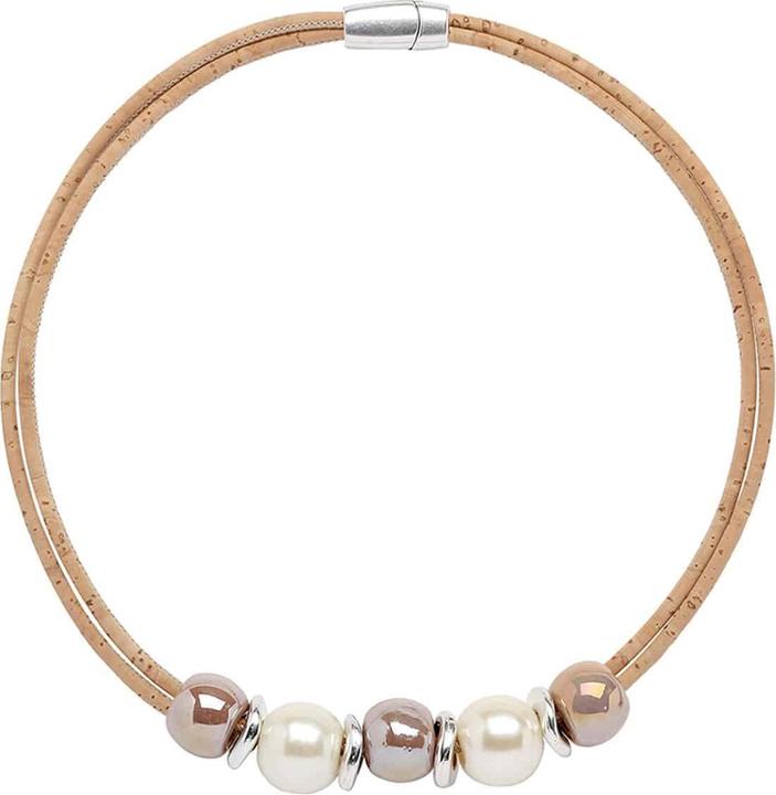 Immagine prodotto Artelusa Collana "Ceramica Beige (Sughero)