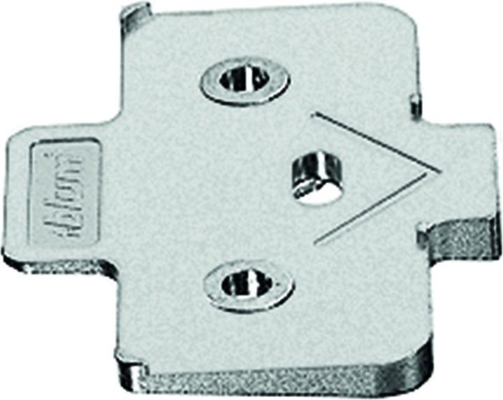 Image du produit Blum Adaptateur d'angle pour plaques de montage cruciforme -5°