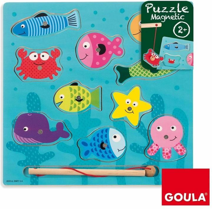 Immagine prodotto Goula Pesce puzzle di pesca (10 pezzi)