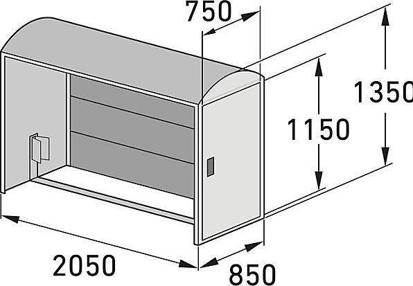 Immagine prodotto kaiserkraft Box per biciclette