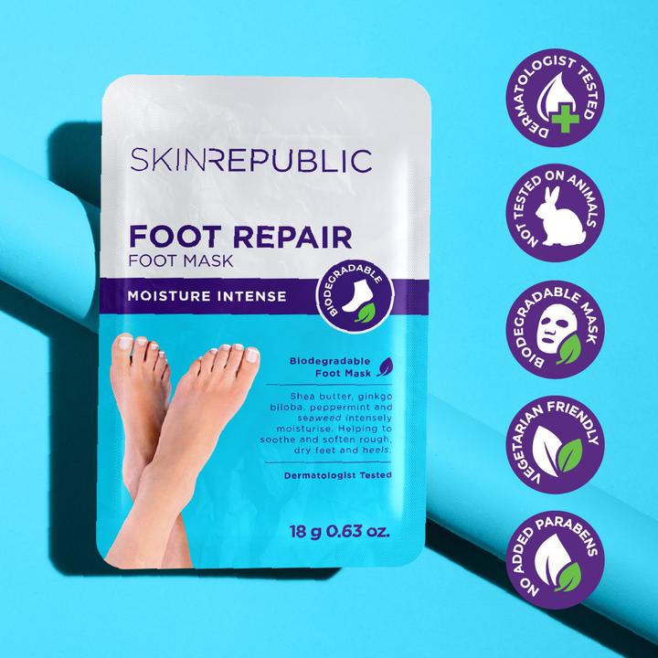 Skin Republic Foot Repair (Fusscrème & Fussgel, 18 ml)