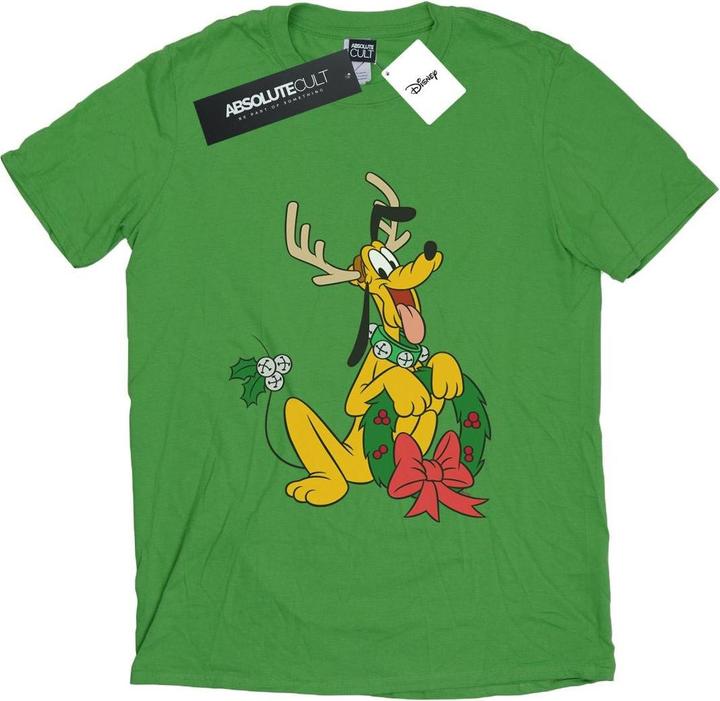 Disney Pluto Christmas Reindeer TShirt (L)