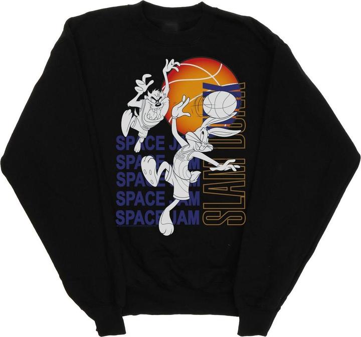 Actual product image Space Jam Mens Slam Dunk Alt Sweatshirt (XL)