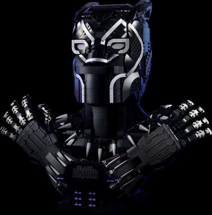 Actual product image LEGO Black Panther (76215, LEGO Marvel, LEGO Rare Sets)