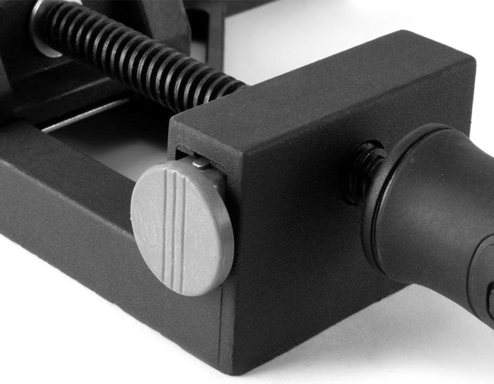 Produktbild Stahlwerk Doppelgriffwinkelklemme DW 90 ST Eckspanner Gehrungszwinge aus Alu (65 mm)