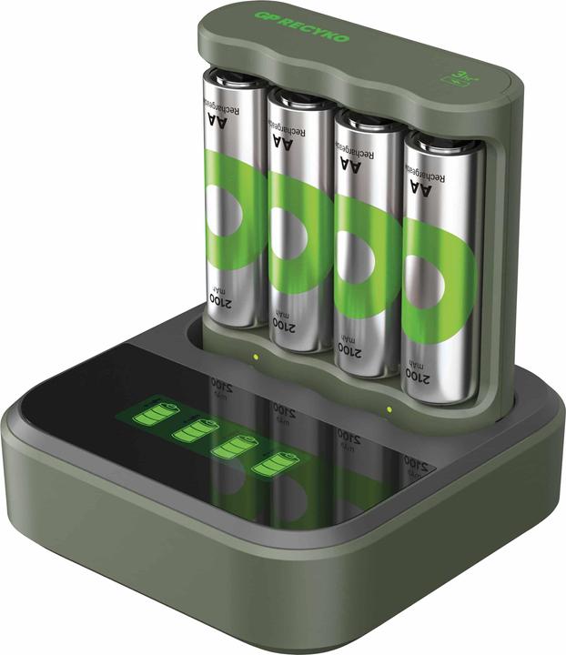 Actual product image GP Batteries Battery Recharger (1 pcs., AA, 2100 mAh, Battery + charger)