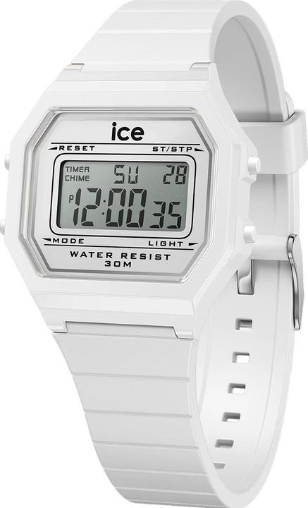 Immagine prodotto ICE Watch Ghiaccio Digit Retro Bianco Piccolo (Orologio digitale, 32 mm)