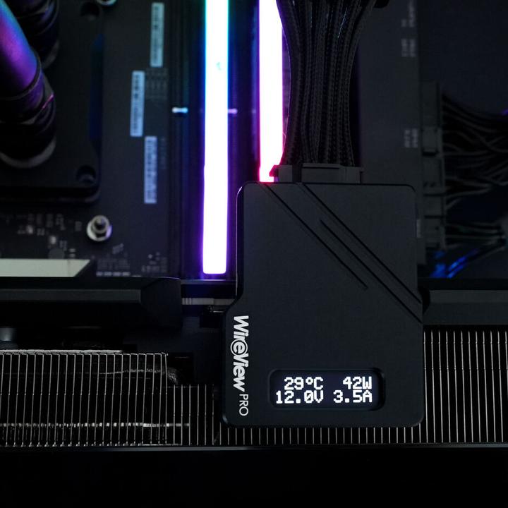 Image du produit Thermal Grizzly WireView Pro GPU - 1x12VHPWR 90° Reverse