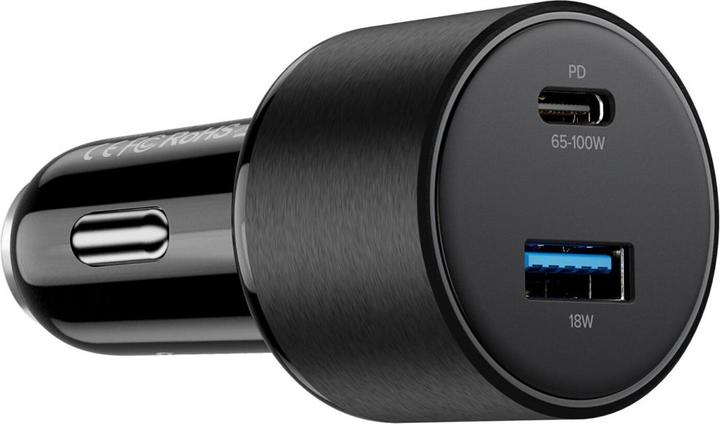 Actual product image Alogic Positioner car 100W USB-C+USB-A +USB-C to USB-A cable
