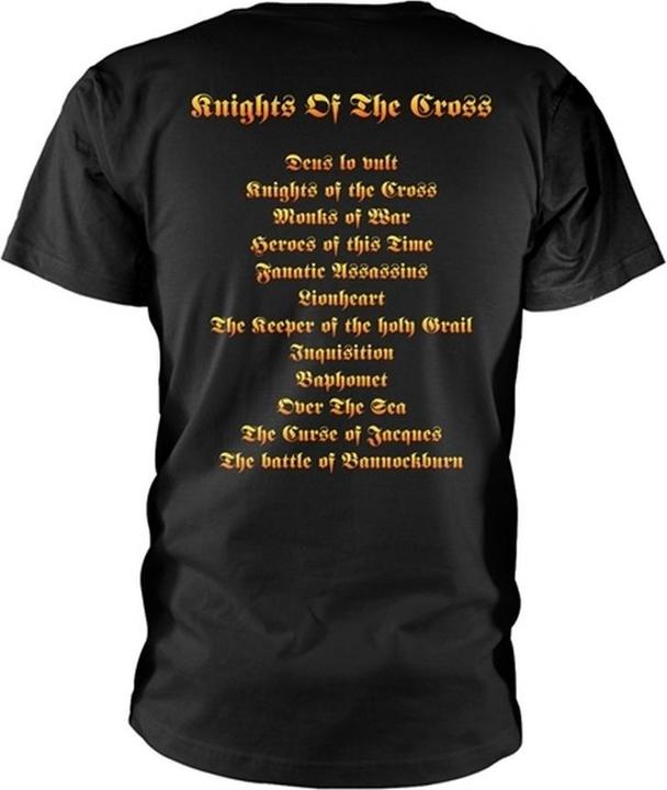 Actual product image Universal Textiles Unisex Adult Knights Of The Cross T-Shirt (S)