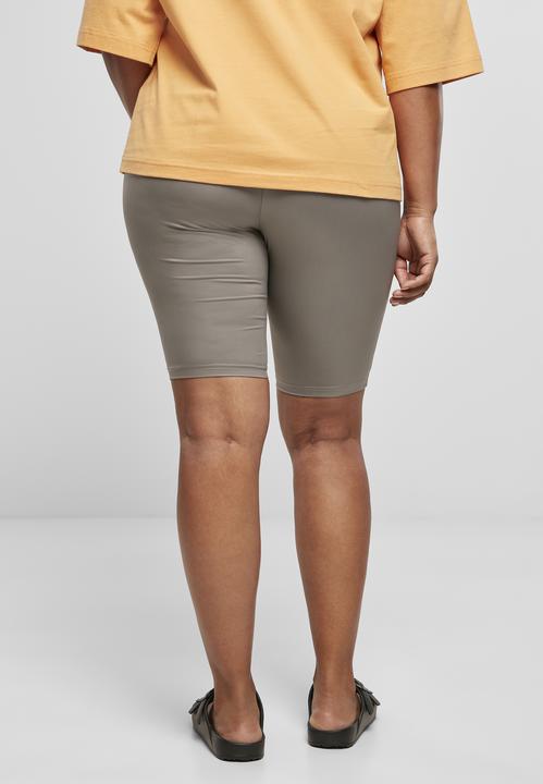 Actual product image Urban Classics Ladies Imitation Leather Cycle Shorts (M)