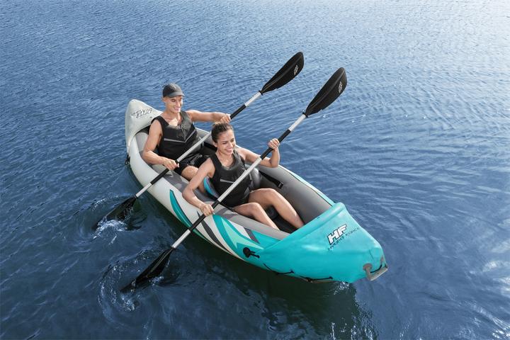 Image du produit Bestway Kit kayak Hydro-Force Rapid Elite X2 312 x 98 x 44 cm (2 pers.)