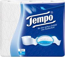 Immagine prodotto Tempo Carta igienica 3 veli bianca (9 x)