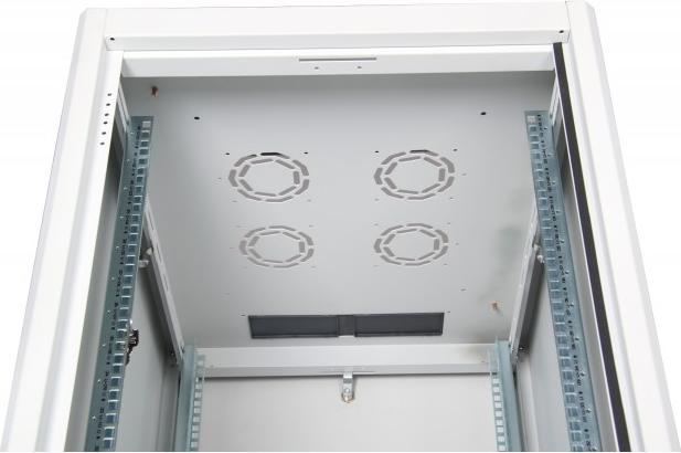 Produktbild Assmann DIGITUS 26HE 19zoll freistehender Netzwerkschrank 1300x600x600 mm Farbe Grau RAL 7035 (26 HE, 19 Zoll Rack)