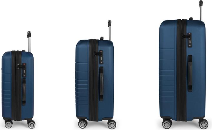 Image du produit Gabol Escape Ensemble de valises à 4 roulettes 3 pièces avec soufflet d'expansion (220 l, XL (à partir de 115l))