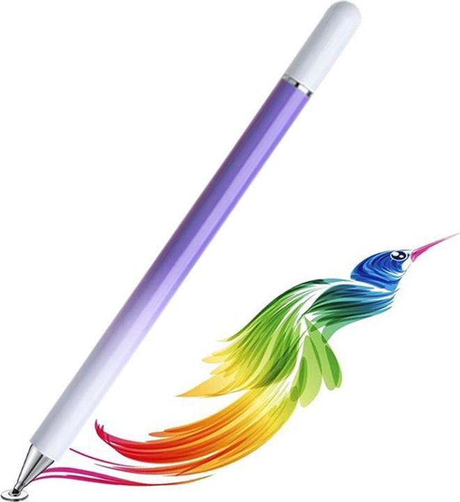 Immagine prodotto Techsuit - Stylus Pen (JC04) - Aluminum Alloy, Android, iOS, Microsoft - Purple