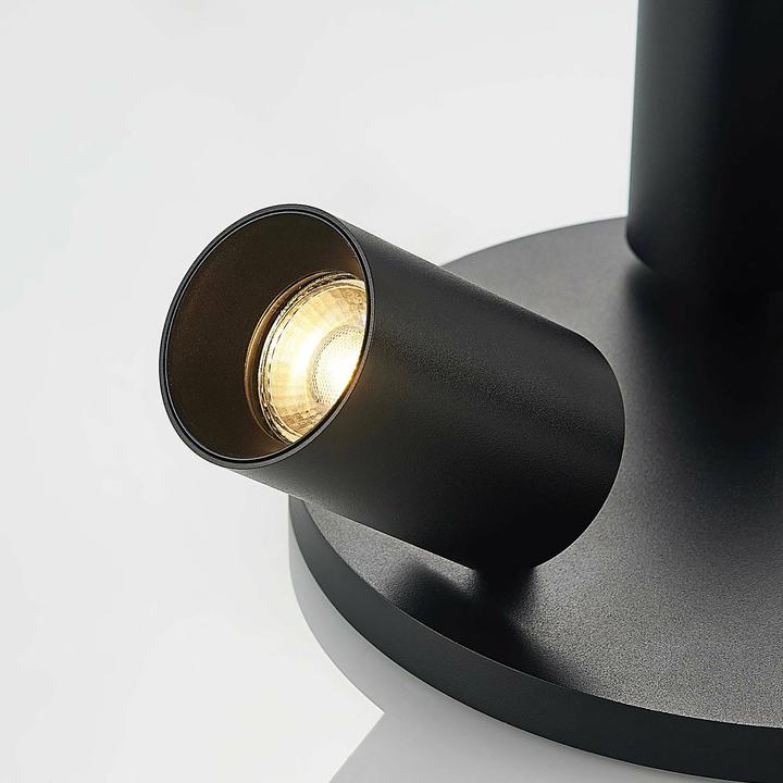 Image du produit Arcchio Brinja spot de plafond, rond 3-fl., noir (GU10)