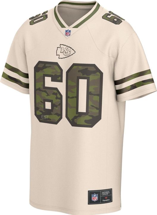 Fanatics Kansas City Chiefs NFL Supporters Jersey sand camo - M (M)