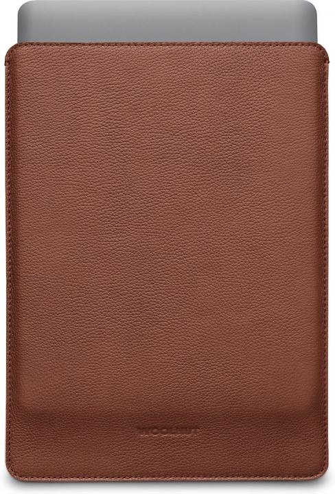 Actual product image Woolnut Leather Sleeve -suojatasku 13" MacBook Pro & Air, konjakki (13")
