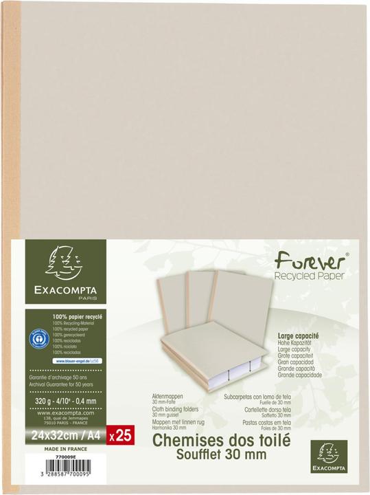 Produktbild Exacompta Sammelmappen - Aktendeckel (A4, 25 x)