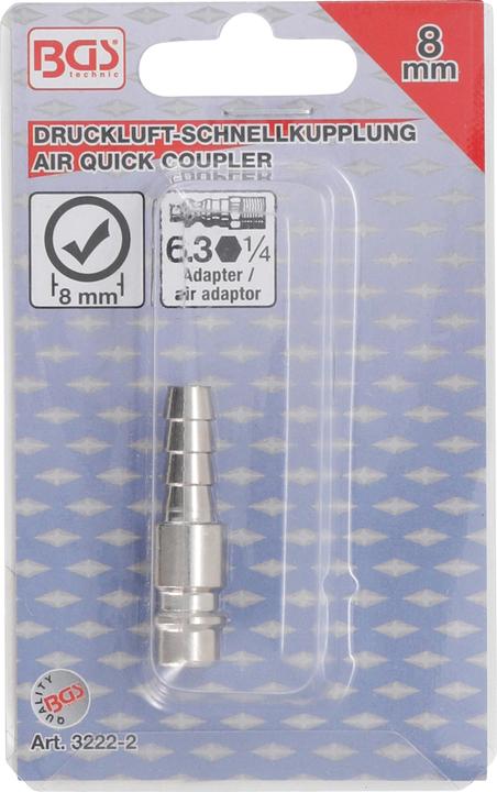 Produktbild BGS Druckluft-Stecknippel