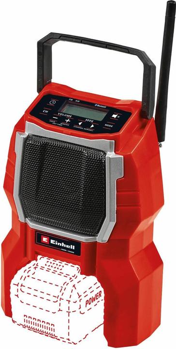 Actual product image Einhell Battery radio TC-RA 18 Li BT (FM, AM, Bluetooth)