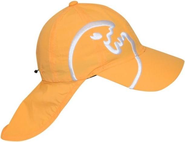 Image du produit IQ-UV Protection UV Cap Bites avec protection du cou enfants, orange (1 pc) (Crème solaire, SPF 50+)