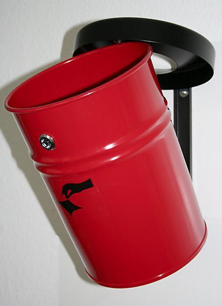 Produktbild kaiserkraft Wandabfallbehälter, abschliessbar (16 l)