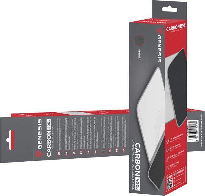 Actual product image Genesis Mouse Pad, Carbon 400 M Logo, 350x250 mm