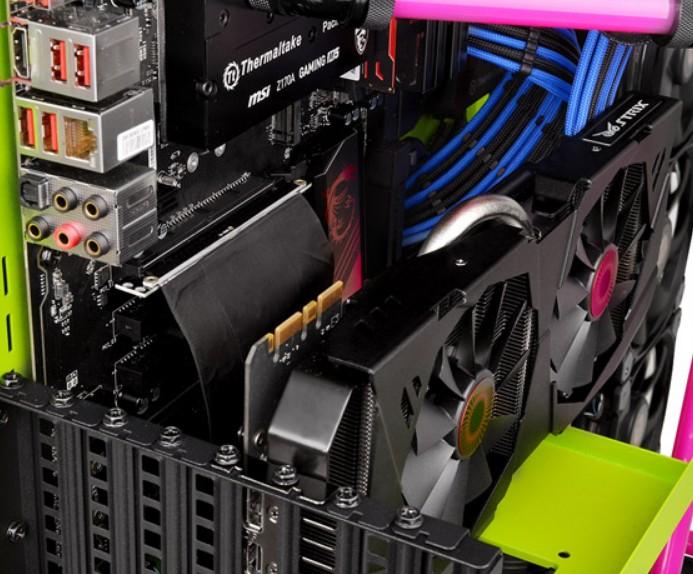 Actual product image Thermaltake Gaming PCI-E 3.0 X16 Riser Cable