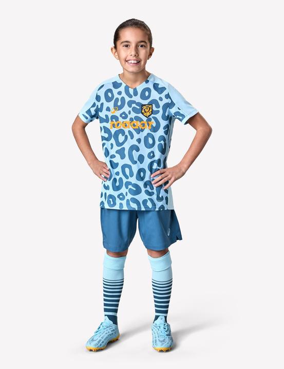 Produktbild Kipsta Mädchen Fussball Shorts - Viralto dunkelgrau (8, 9, 10)