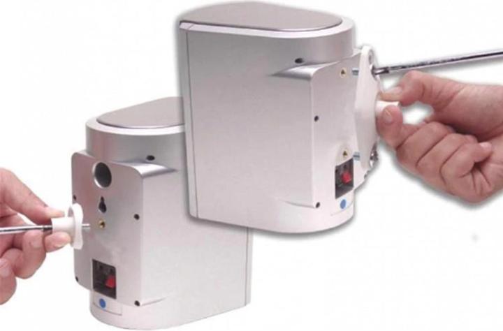Produktbild Neomounts Speaker-W100 (1 Stk., Wandmontage, Neigbar, Höhenverstellbar, Schwenkbar, Drehbar)