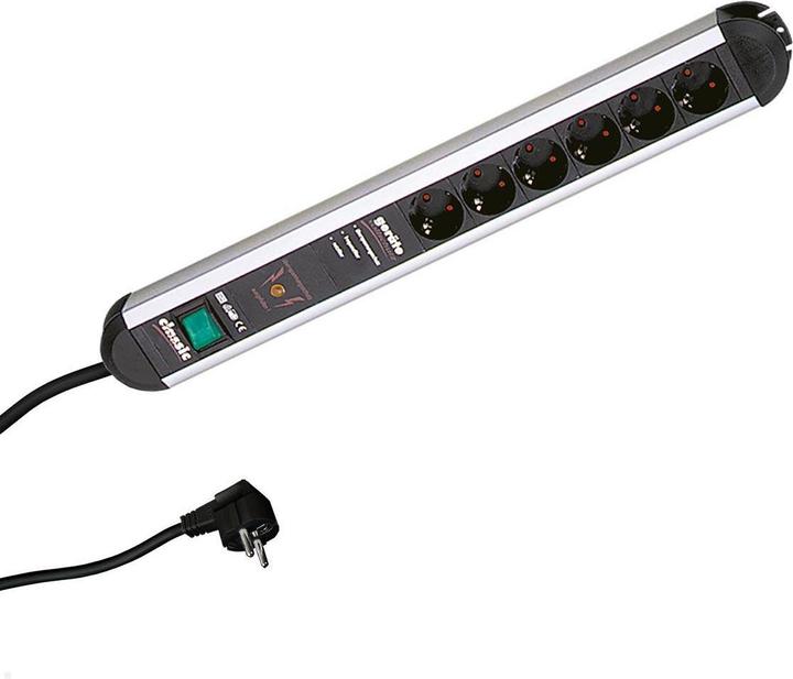 Produktbild Bachmann Steckdosenleiste (6 x, CEE 7/3, 2 m)