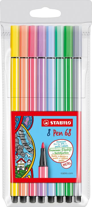 Immagine prodotto STABILO Penna 68 Premium (Multicolore, 8 x)