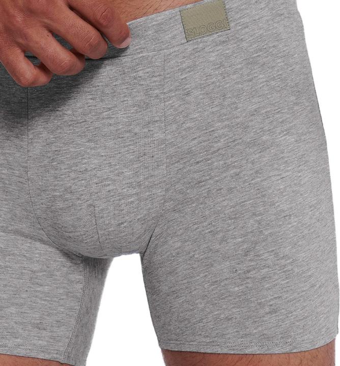 Produktbild Sloggi 4er Pack men GO Natural Long Short / Pant (M, 4er Pack)