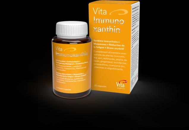 Produktbild Vita Immunoxanthin Kapseln (50 Stk) (50 Stück, Kapseln, 185 g)