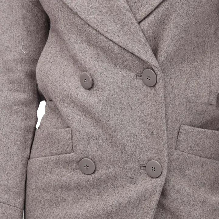 Actual product image Elle Womens/Ladies Reefer Wool Jacket (42 D)