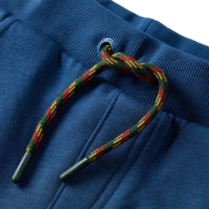 Image du produit VidaXL Pantalon de survêtement enfant bleu 116,Composition : 50 % coton. 50 (116)