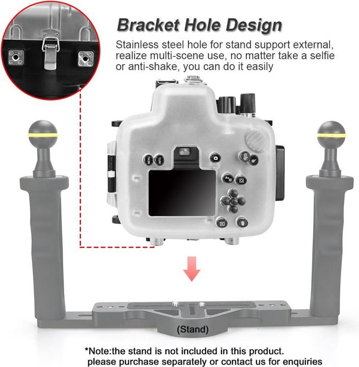 Actual product image Seafrogs SC-7 (Underwater housing, EOS 750D)