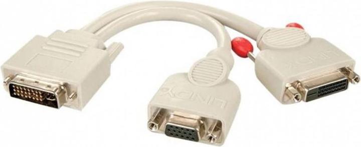 Lindy Dvi — Vga| Dvi (DVI, VGA, 20 cm)